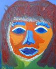 expressive self portrait