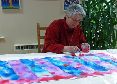 silk painting class cambridge